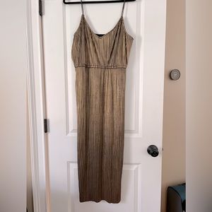 Plenty by Tracy Reese Gold Slip Dress